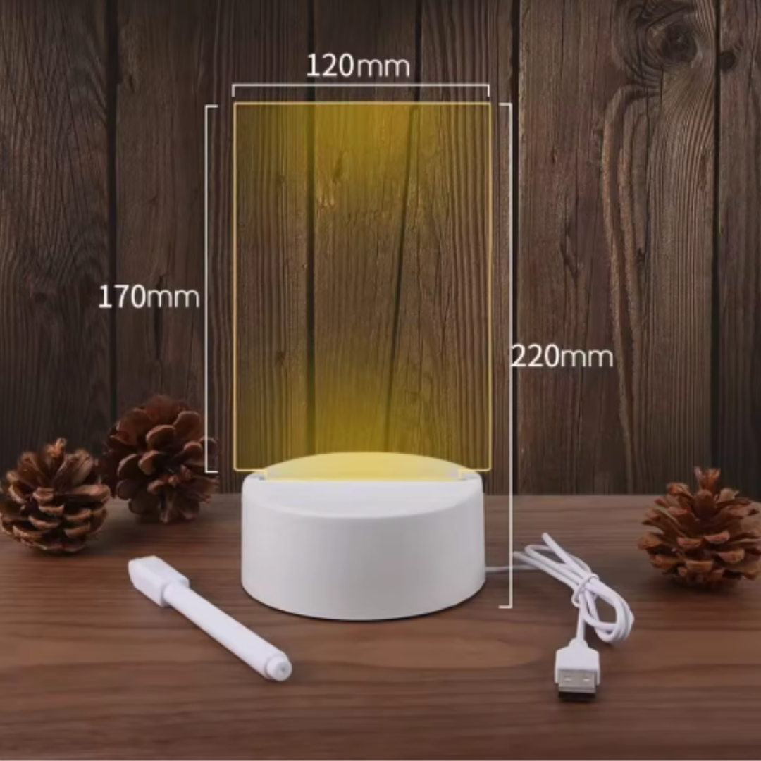 Lampada Messaggio Personalizzato